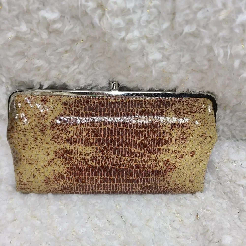 HOBO Lauren Double Frame Desert‎ Tie-dye Wallet